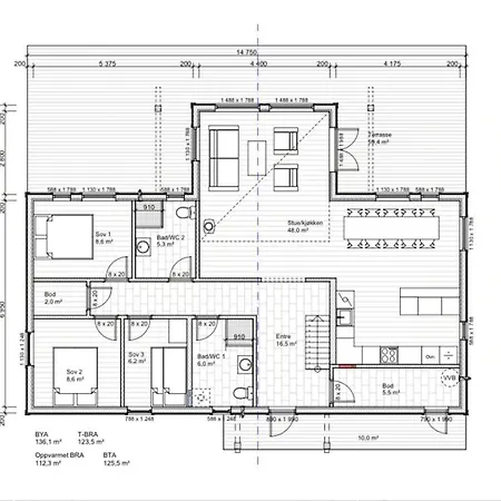 Large Near Hardangervidda With Sunny Veranda *