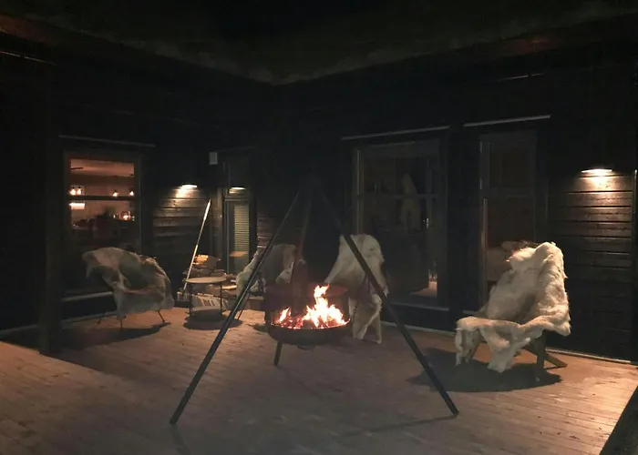 Feriehus Stor Hytte Ved Hardangervidda Med Solrik Veranda