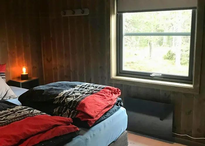 Large Near Hardangervidda With Sunny Veranda