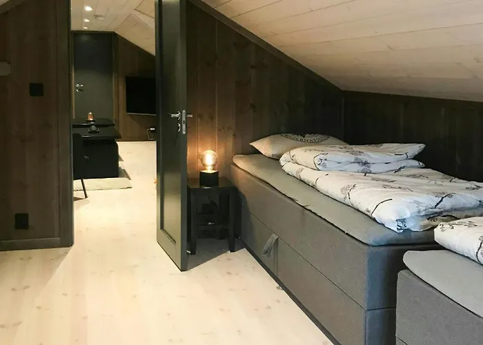 Stor Hytte Ved Hardangervidda Med Solrik Veranda Tatil Evi *